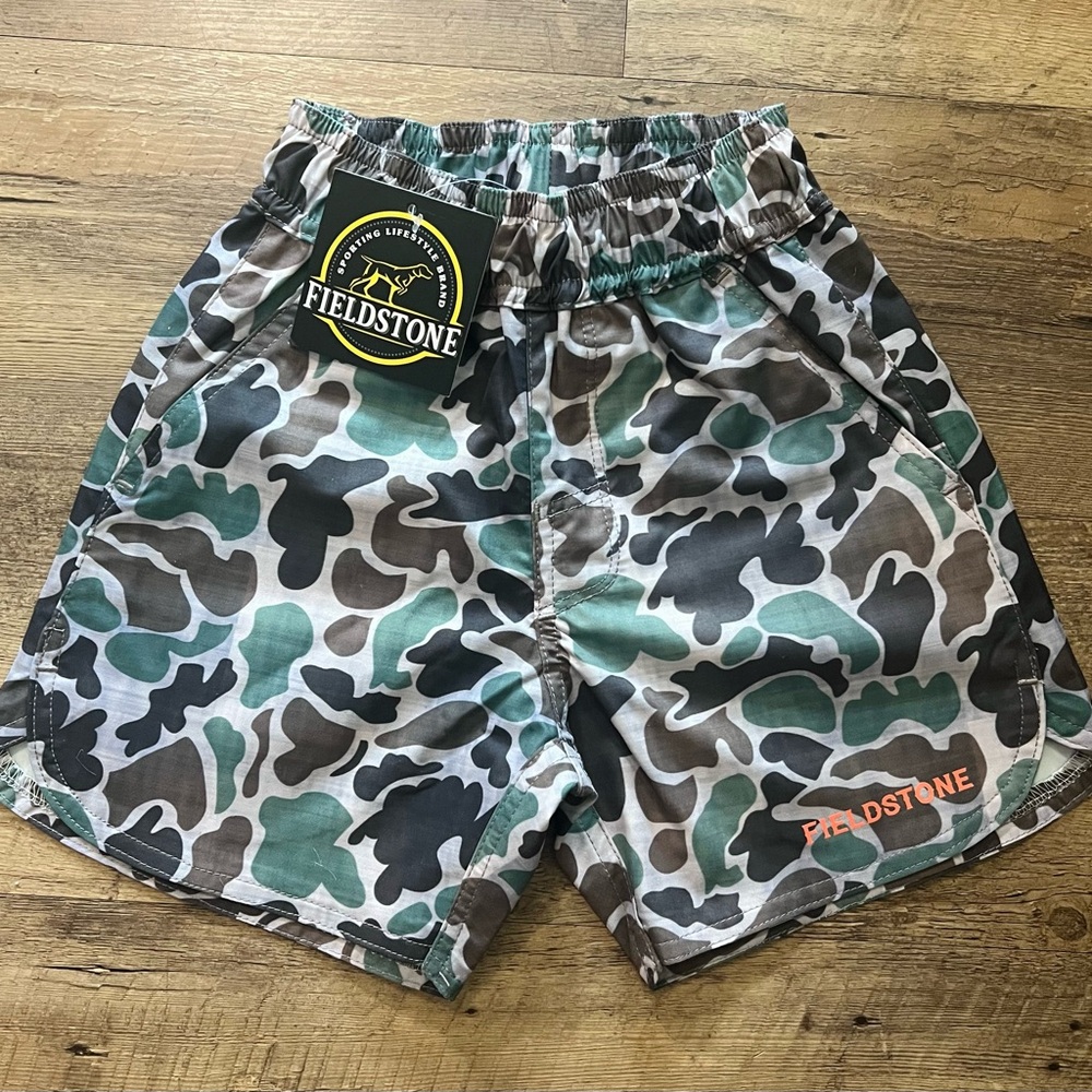 TODDLER CAMO FIELDSTONE SHORTS